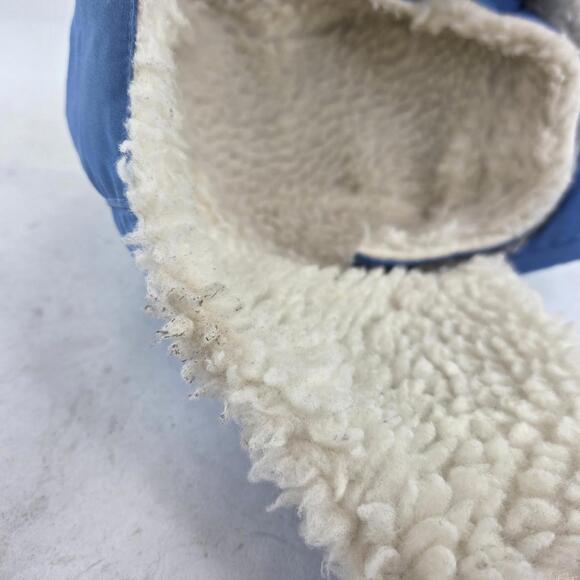 Fjallraven G-1000 Singi Field Earflap Hats Size M Blue Sherpa Winter Beanie - Picture 10 of 12